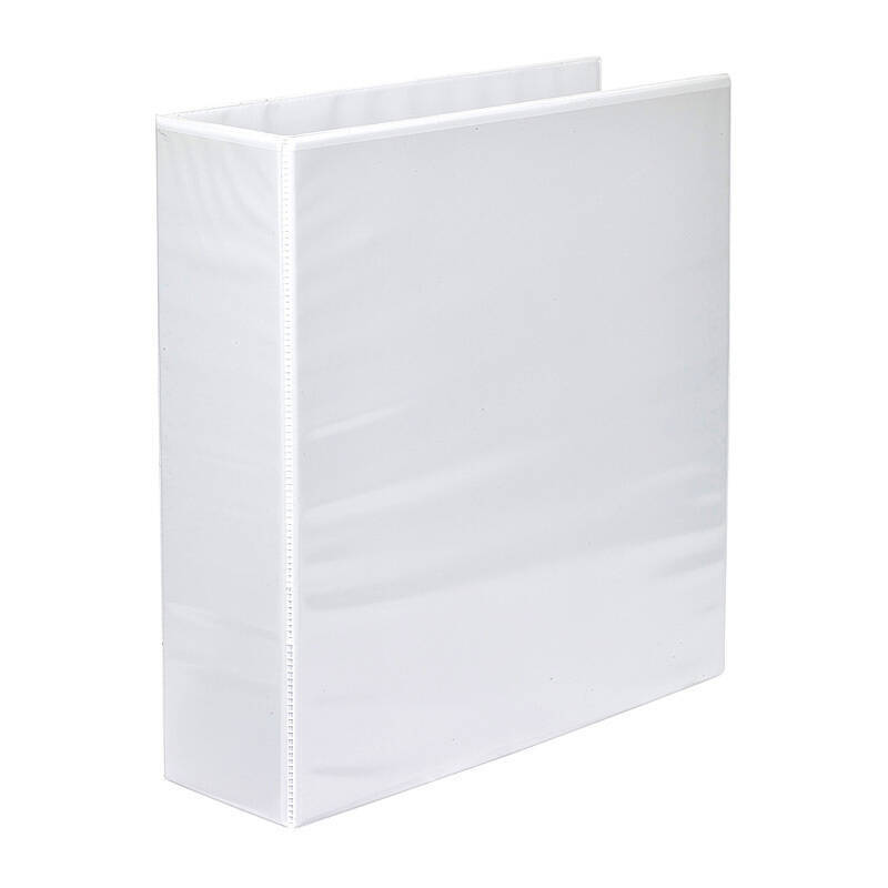 Mbg R/BndrC/V A4 65mm2D PP Wht Marbig
