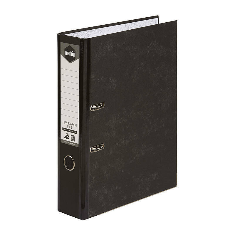 Mbg FC L/Arc File Reinforc Blk Marbig