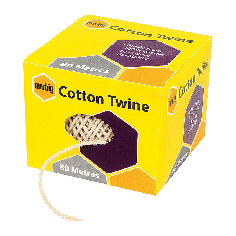 Mbg Cotton Twine Ball 80M Marbig