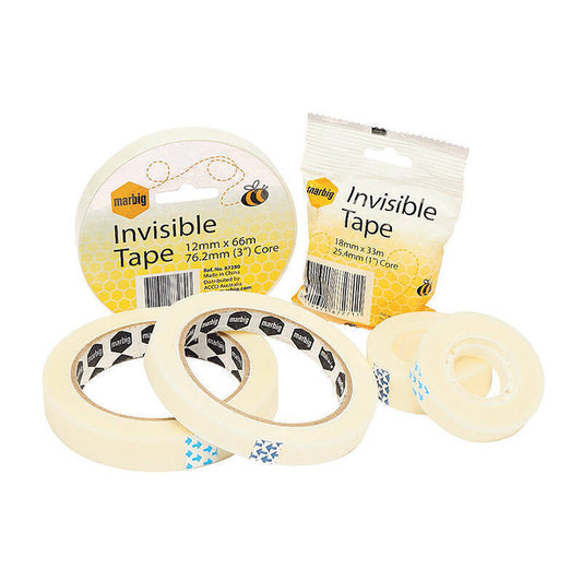 Mbg Tape Inv 18mmX33M 25.4Core Marbig