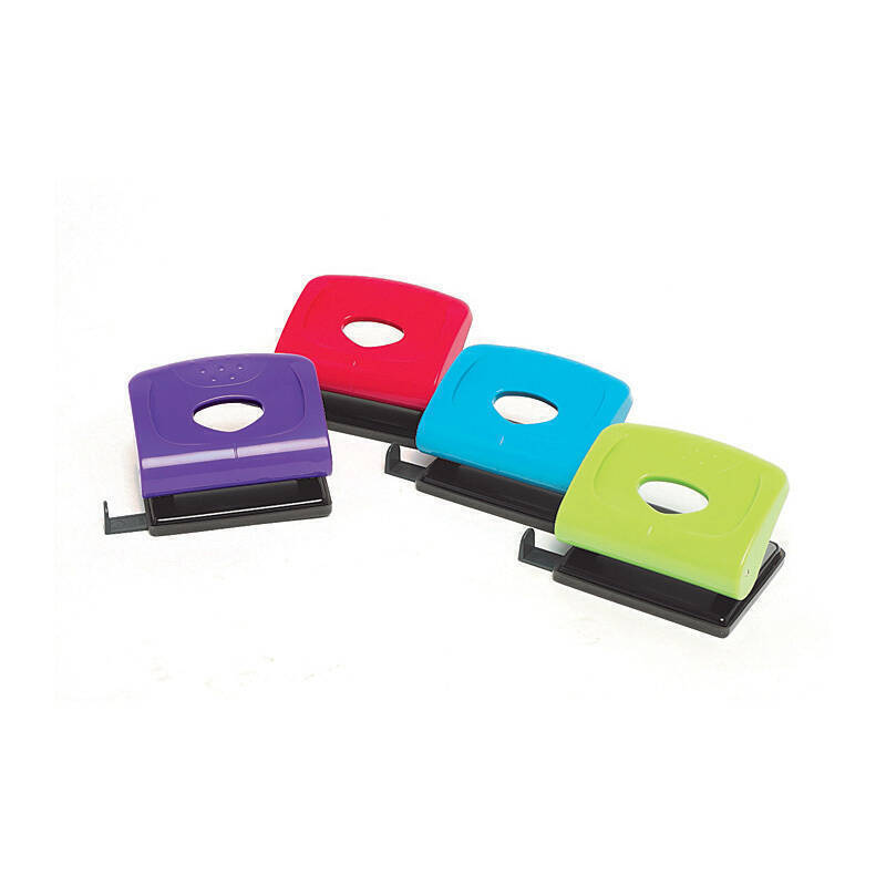 Mbg Punch 2H Plastic 20Sht Ast Marbig