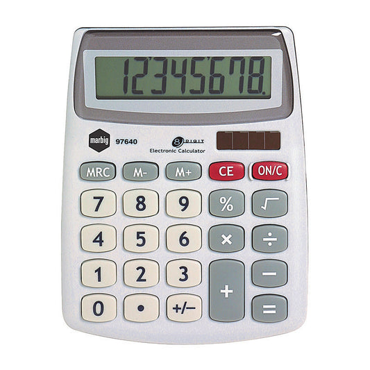 Mbg Calculator Desktop 8 Digit Marbig