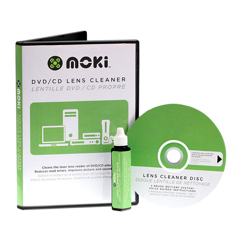 Moki DVD/CD Lens Cleaner Moki International