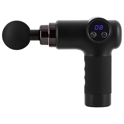 Everfit Massage Gun 8 Speed 4 Heads Vibration Muscle Massager Chargeable Black Tristar Online