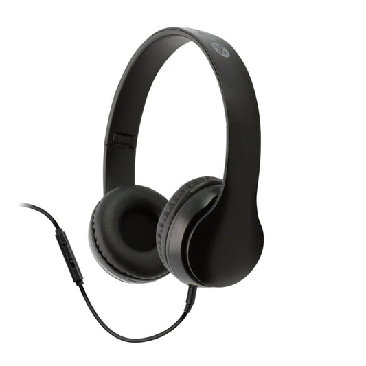 Moki Flip Head Phones Blk Moki International