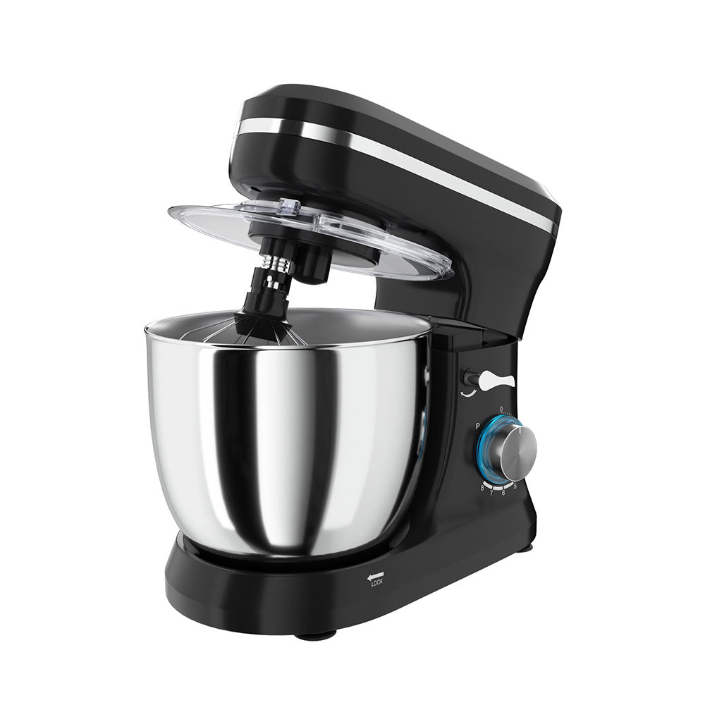 Devanti 3in1 Stand Mixer 8 Speed 5L Mix Master 400W Black Tristar Online