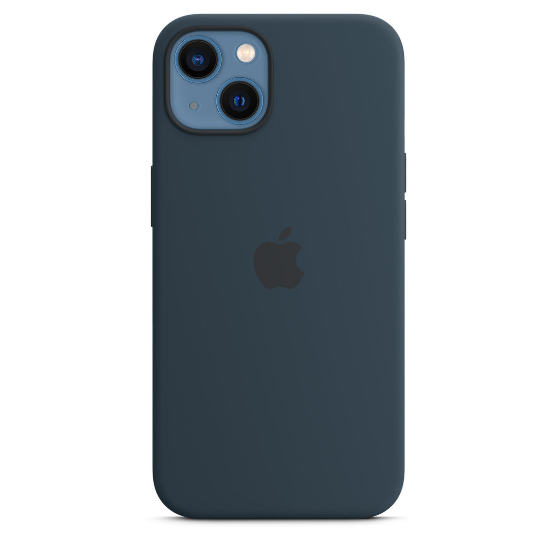 iPhone 13 silicone case MagSafe blue