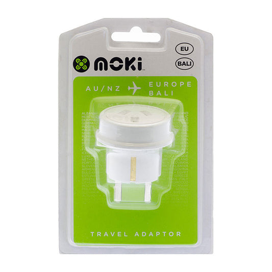 Moki Travel Adaptors Europe Moki International