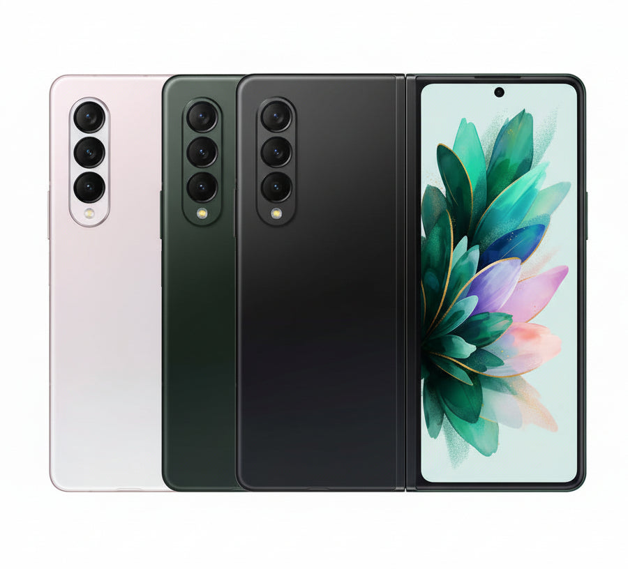 Samsung Galaxy Z Fold3 12GB RAM 256GB / 512GB Storage - Phantom Black / Phantom Silver / Phantom Green Samsung