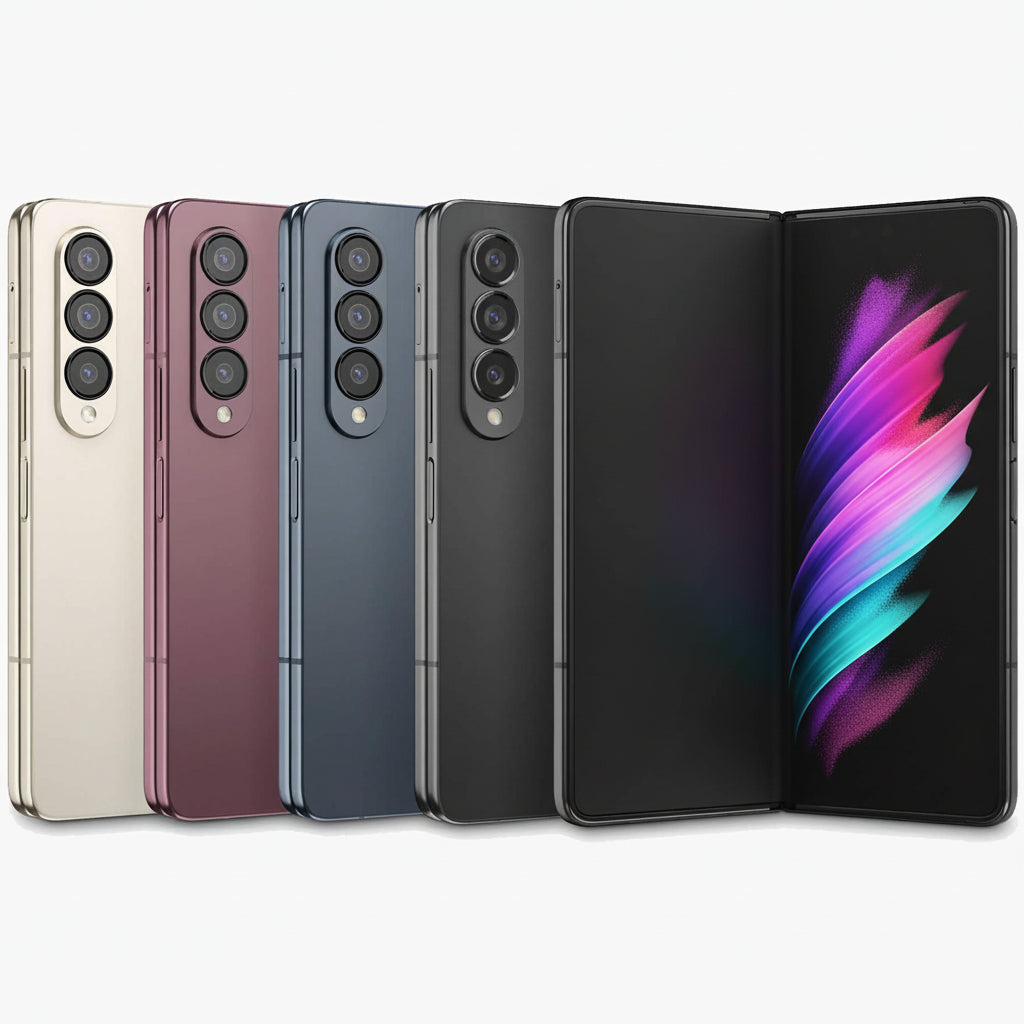 Samsung Galaxy Z Fold4 12GB RAM 256GB / 512GB / 1TB Storage - Phantom Black / Graygreen / Beige / Burgundy - Acceptable - Refurbished Samsung
