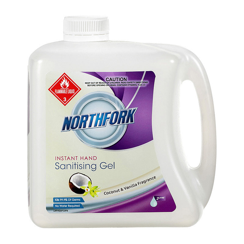 Nf H/Sani Gel Coconut&Vanil 2L Northfork