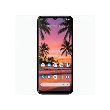 Side-angle of Nokia G60 5G showing slim design and screen