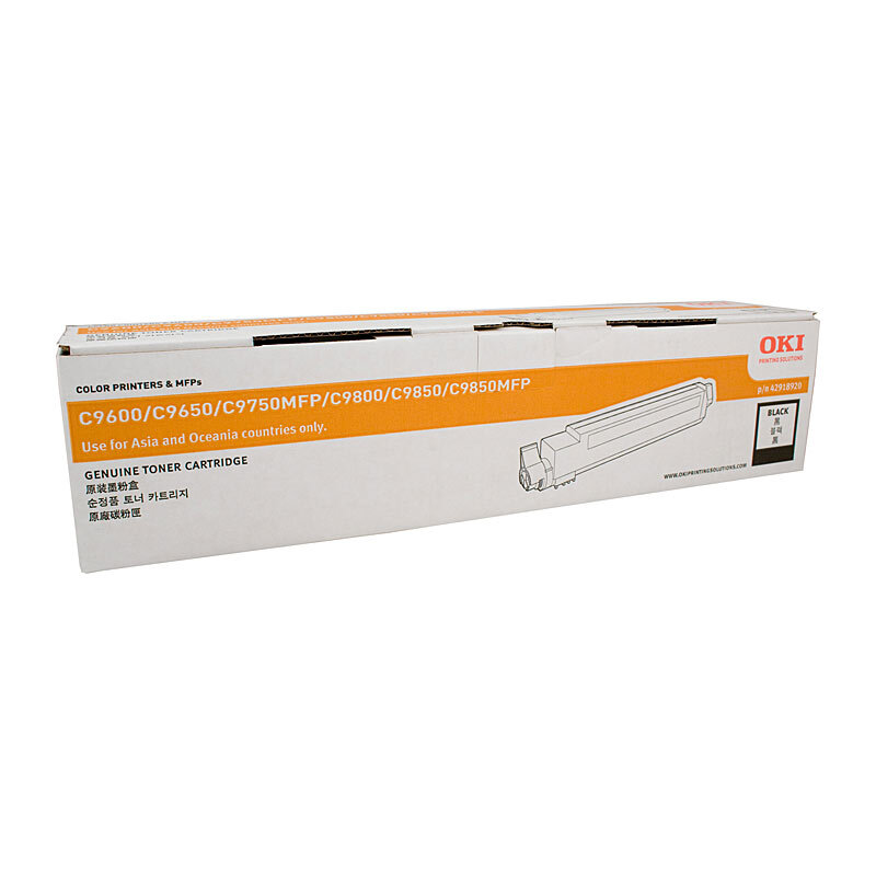 Oki C9600 Black Toner OKI