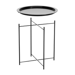 Gardeon Coffee Side Table Steel Outdoor Furniture Indoor Desk Patio Garden