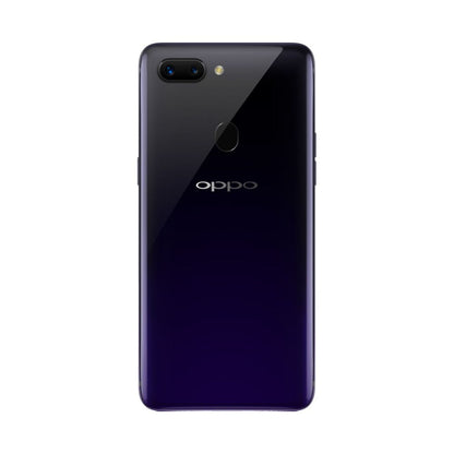 OPPO R15 Pro cosmic purple phone on white background