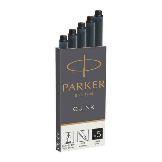 ParkerFountain Refill Blk Pk5 Parker