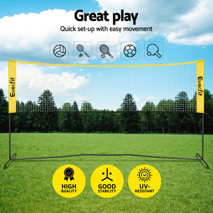 Everfit 10ft Portable Pickle Ball Net Adjustable Multi-Sport for Badminton Tennis Pickleball Volleyball Tristar Online
