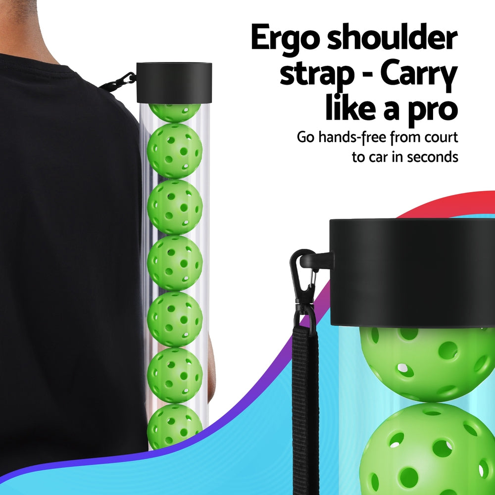 Everfit 12PC Pickleball Collector Set Multi-Ball Retriever Portable Storage Adjustable Strap Tristar Online
