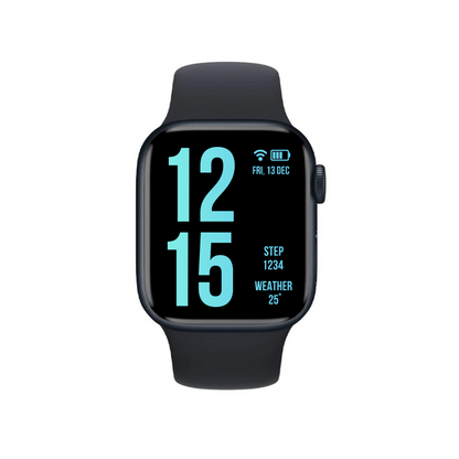 Apple Watch Series 10 42mm Jet Black Aluminium Case GPS + Cellular Sport Band - Black - Good - Refurbished (AU Version)