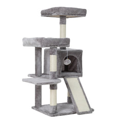 i.Pet Cat Tree Tower Scratching Post Scratcher Wood Condo House Bed Trees 103cm Tristar Online