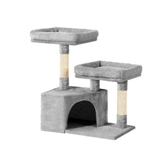 i.Pet Cat Tree Tower Scratching Post Scratcher Wood Condo House Bed Trees 69cm Tristar Online