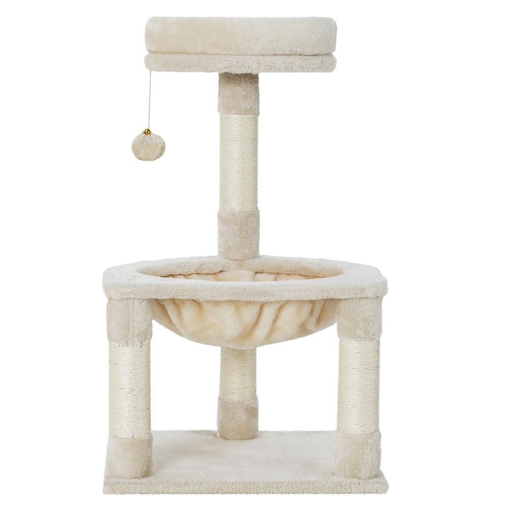 i.Pet Cat Tree 69cm Scratching Post Tower Scratcher Wood Condo Toys House Bed Tristar Online
