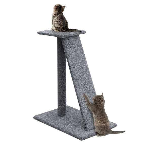 i.Pet Cat Tree 82cm Trees Scratching Post Scratcher Tower Condo House Furniture Wood Slide Tristar Online