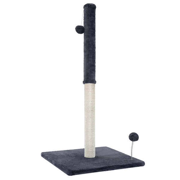 i.Pet Cat Tree Scratching Post Scratcher Tower Condo House Hanging toys Grey 105cm Tristar Online