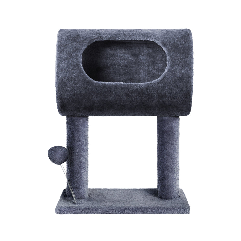 i.Pet Cat Tree Scratching Post Scratcher Tower Condo House Grey 53cm Tristar Online