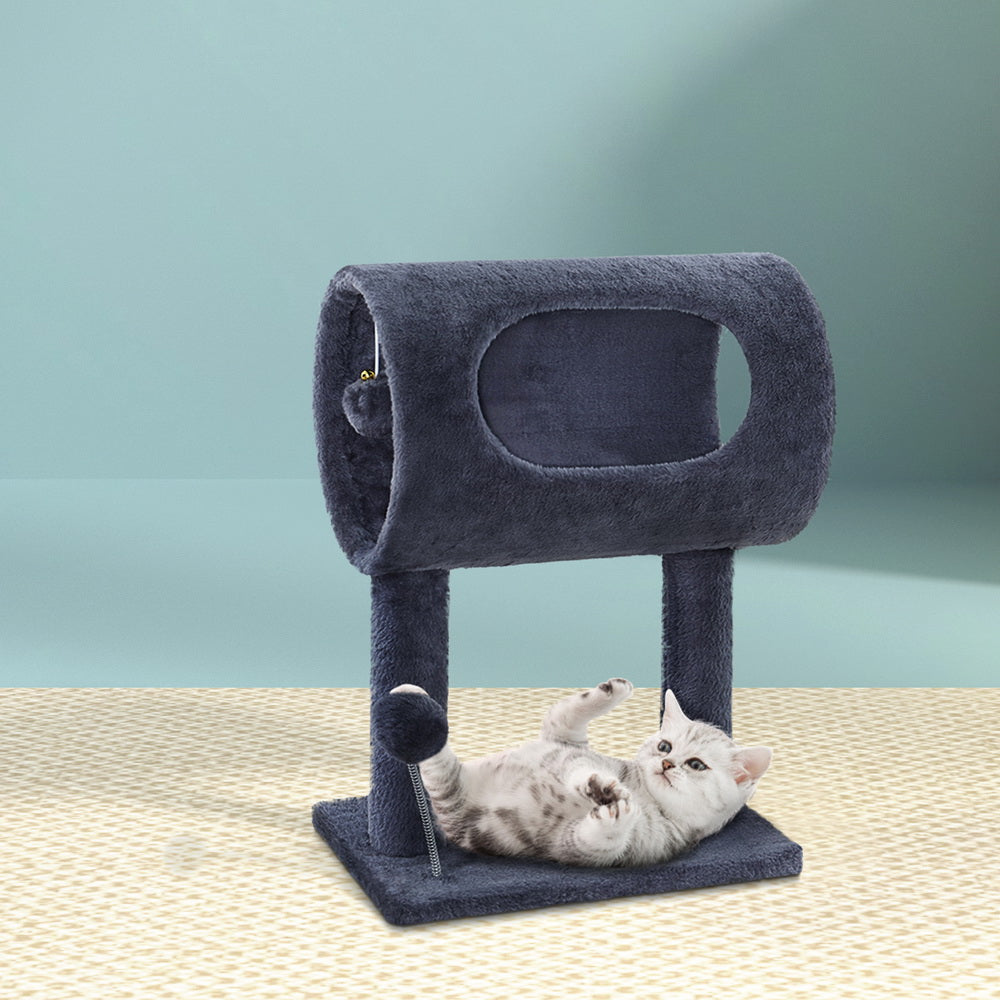 i.Pet Cat Tree Scratching Post Scratcher Tower Condo House Grey 53cm Tristar Online