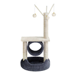 i.Pet Cat Tree 76cm Scratching Post Tower Scratcher Condo House Hanging toys Tristar Online