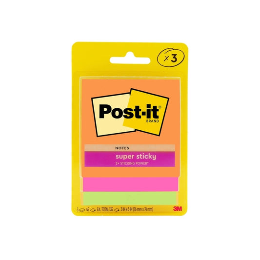 P-I S S Note 3321-SSAU Pk3 Bx6 Post-It