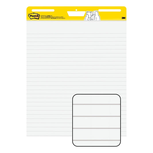 P-I SS Easel Pad Lined 561WLSS Post-It