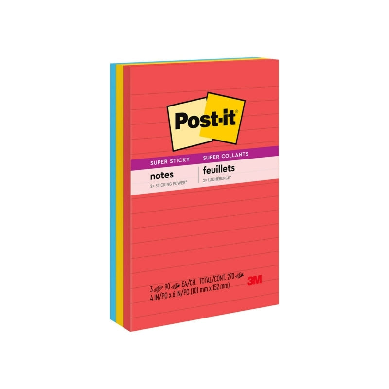 Post-It Note 660-3SSAN S/S Pk3 Post-It