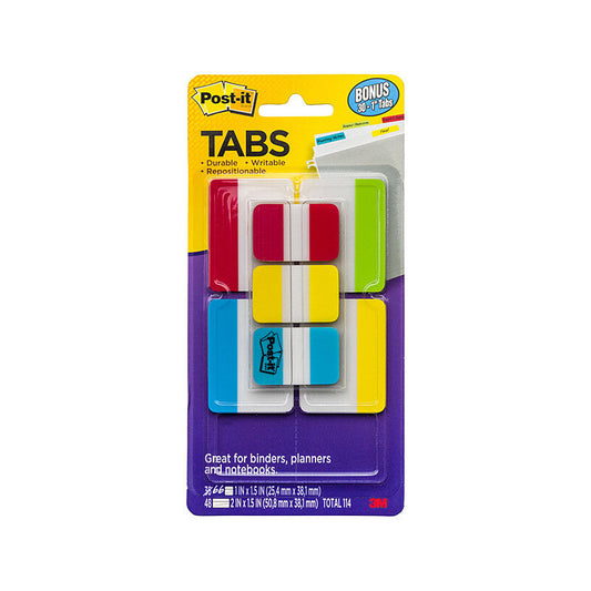 P-I Tab 686-VAD2 Dur Pk48 Bx12 Post-It