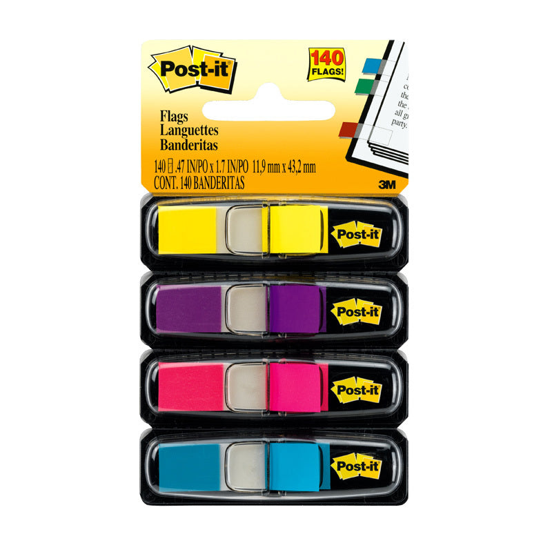 P-I Flags Mini 683-4AB Bx6 Post-It