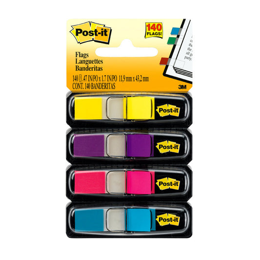 P-I Flags Mini 683-4AB Bx6 Post-It