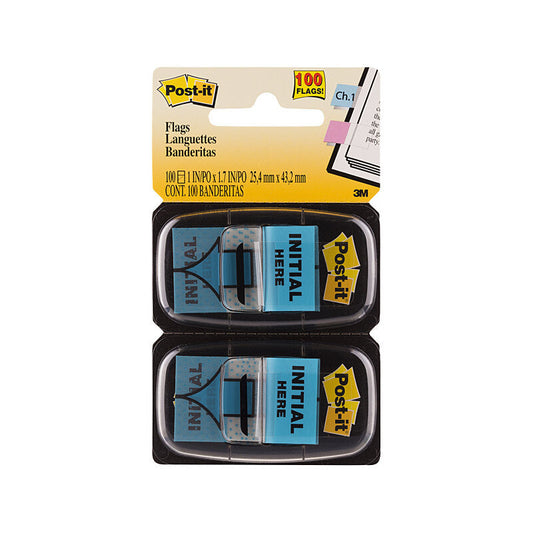 P-I Flag 680-IH2 Initl Pk2 Bx6 Post-It