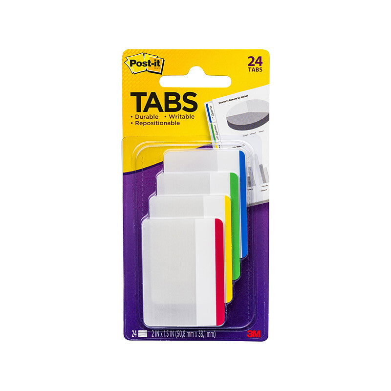 Post-It Tabs 686F-1 Pk24 Bx6 Post-It
