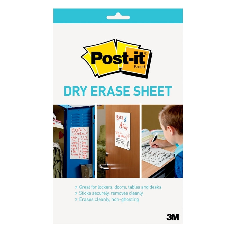 Post-It SS Dry Erase Sheet Pk3 Post-It