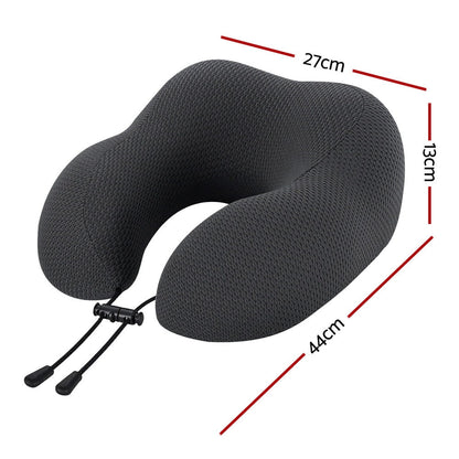 Giselle Bedding Travel Neck Pillow U-Shape Support Memory Foam Plane Car Cushion Tristar Online