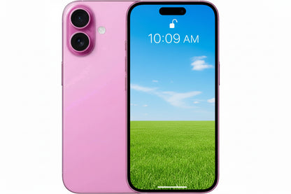 Apple iPhone 16 - 128GB, 256GB,  512GB - Black, White, Pink, Teal, Ultramarine - 90% Battery -  Pristine - Refurbished