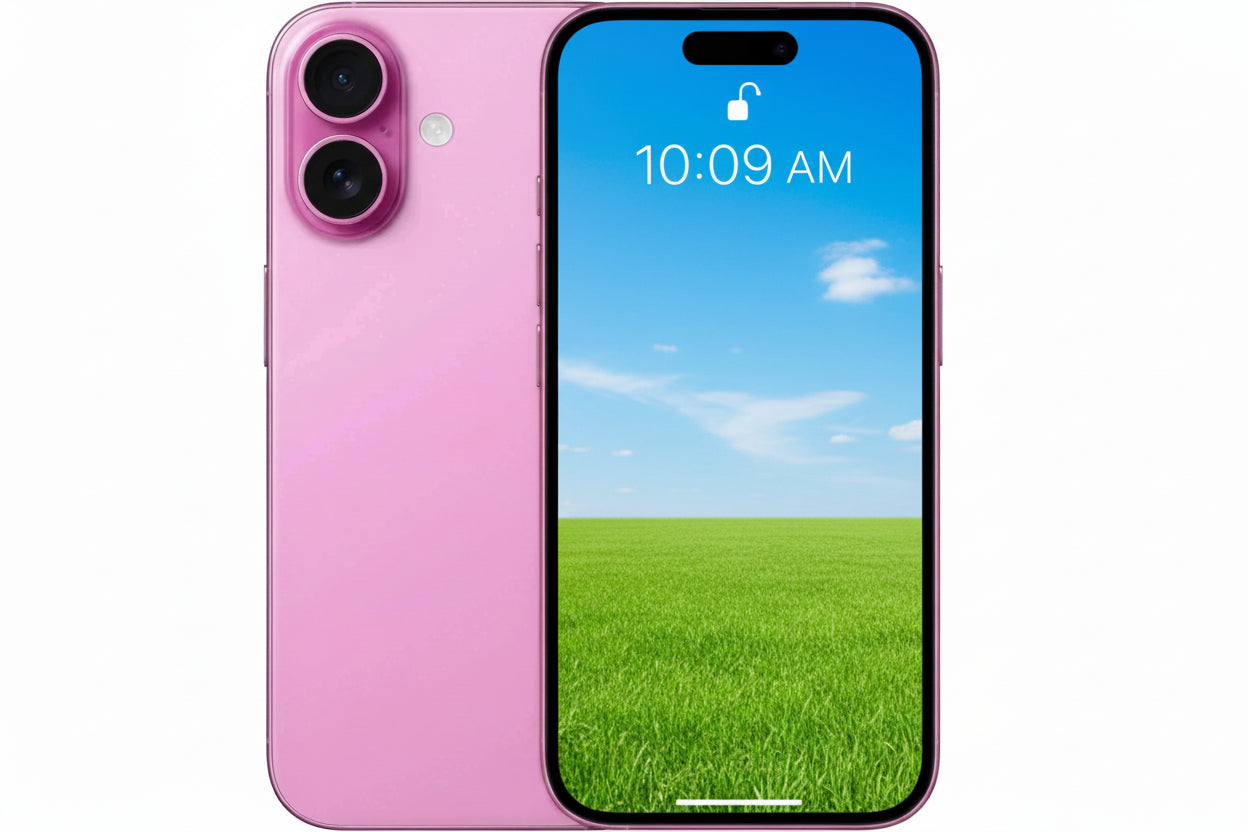 Apple iPhone 16 - 128GB / 256GB / 512GB - Black, White, Pink, Teal, Ultramarine with 80% Battery - Pristine - Refurbished