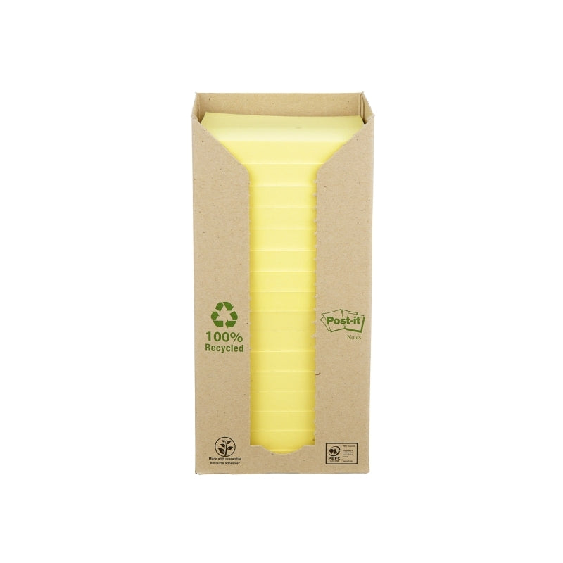 P-I Note 654-1T 76x76 Ylw Pk16 Post-It