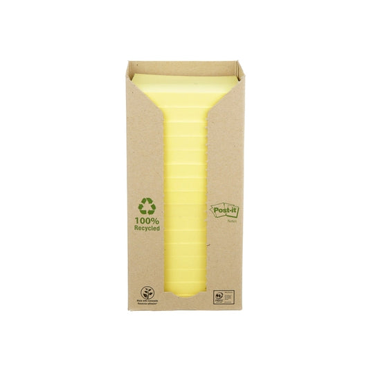 P-I Note 654-1T 76x76 Ylw Pk16 Post-It