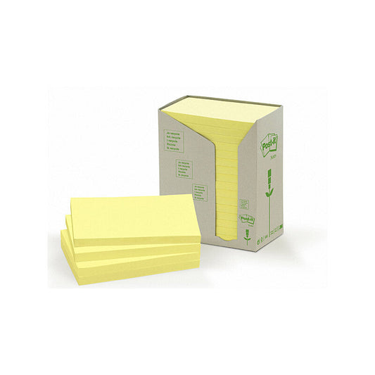 P-I 655-RTY Rec Yw 76X127 Pk16 Post-It