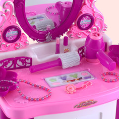 Keezi 30 Piece Kids Dressing Table Set - Pink Tristar Online