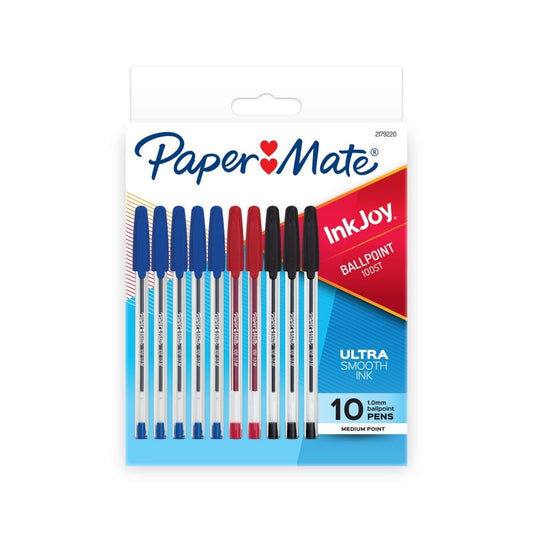 PM inkjy100STBP Ast Pk10R Bx12 Paper Mate