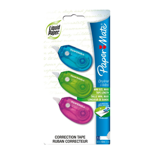 PM LP DL i-Mini CorTpe Pk3 Bx6 Paper Mate