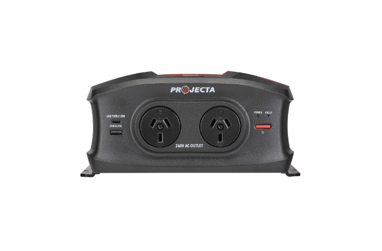 Projecta 1100W 12V Pro-Wave Pure Sine Wave Inverter – Black – New – 1100W - Open Never Used PROJECTA